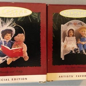 93' 94' 95' Special Edition Hallmark Ornaments Bundle